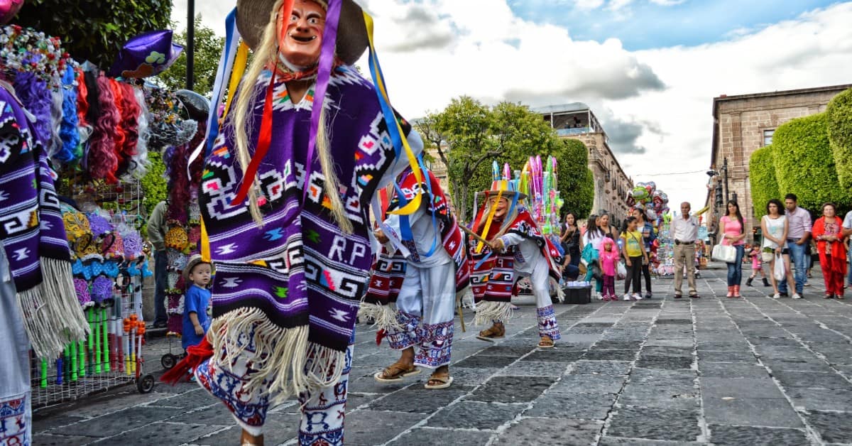 Day of the dead celebration in Mexico
